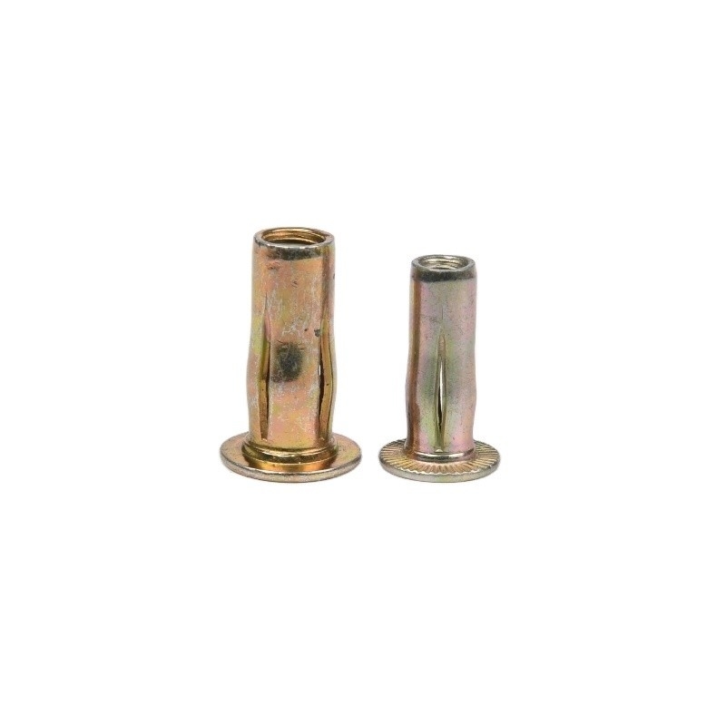 Customized Non-Standard Semi-Tubular Hollow Rivet M2.5-M6.3 Bright Finish for Home Appliances in Bright Uncoated Aluminium