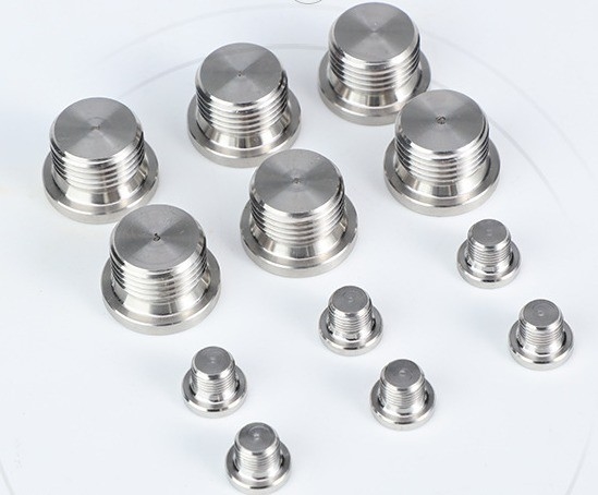 Corrosion-Resistant Industrial 304 Stainless Steel Inner Hexagon Blocked Head Stuffy Head Oil Metal Pipe Connectors Plug