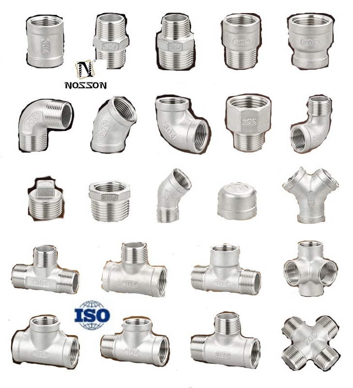 Equal Thread NPT Connection Stainless Steel 304 Outer Wire Joint Pipe Fittings for Plumbing Materials and Materials