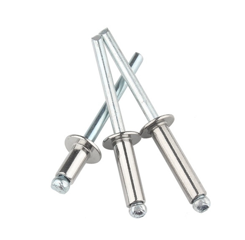 ANSI Standard Stainless Steel Double Countersunk Head Threaded Open End Blind Rivet for Waterproofing in M2.5-M6.3 Thread