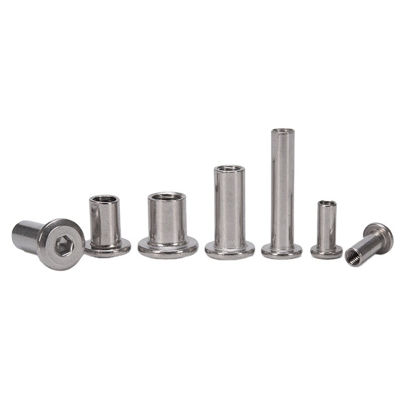 Customized Thread Size M5 M6 M8 M10 M12 Pan Head 304 Stainless Steel Male and Female Screws for Industrial Applications
