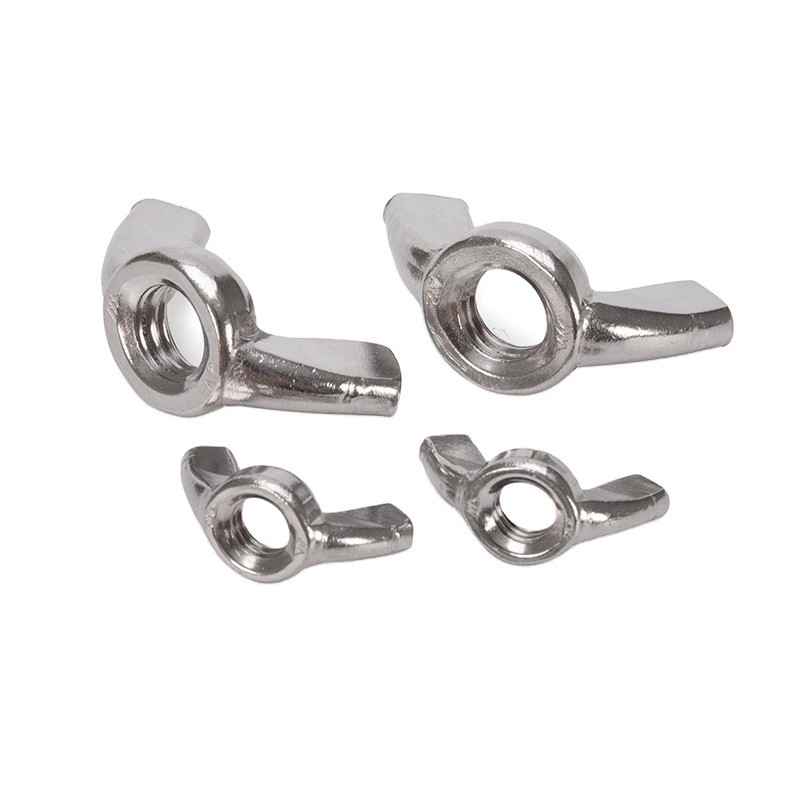 Competitive ANSI/ASME Standard M3 M4 M5 M6 M8 Wing Nuts in Stainless Steel for Healthcare Applications