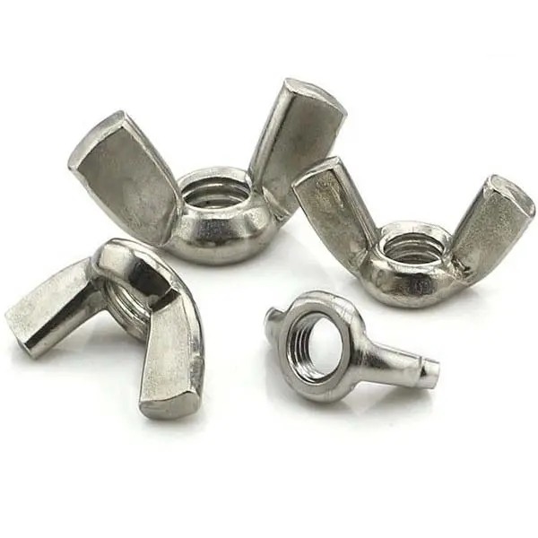 Looking for Heavy Industry Fasteners Check Out DIN315 Butterfly Wing Nuts in Zinc White/yellow Zinc Carbon Steel
