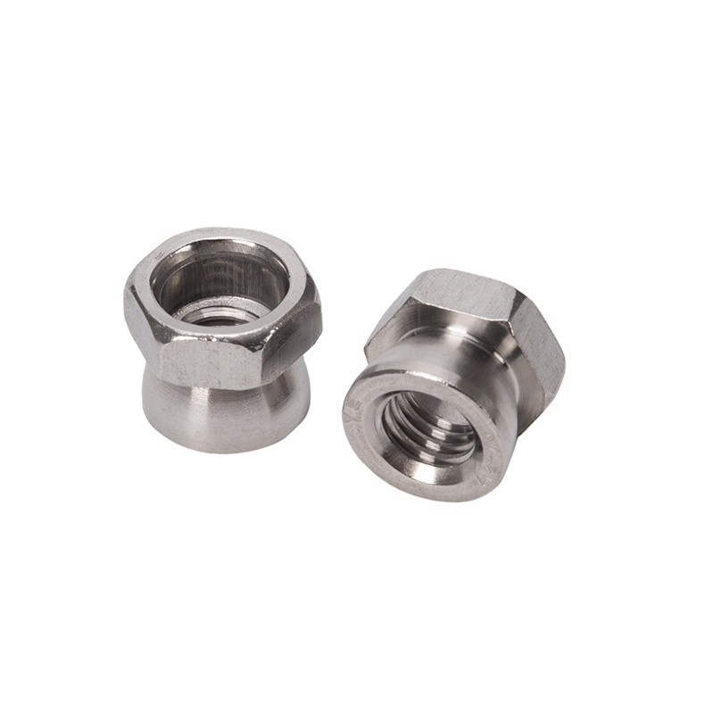 M6 Black Oxide Finish Anti Theft Nut Stainless Steel 304 18-8 Twist Security Hex Breakaway Tamper Proof Shear Nut