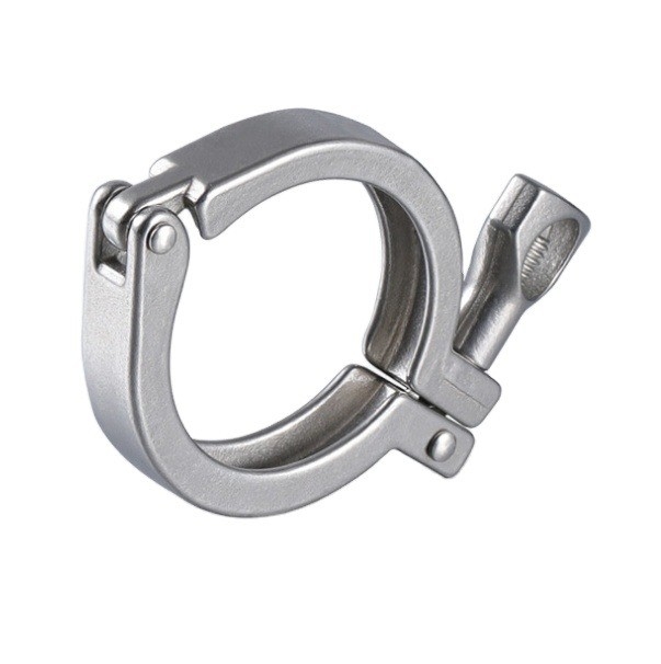 Experience the Benefits of Our Durable White Casting Sanitary Tri Clamp Fittings Set for Pipe Line Joining