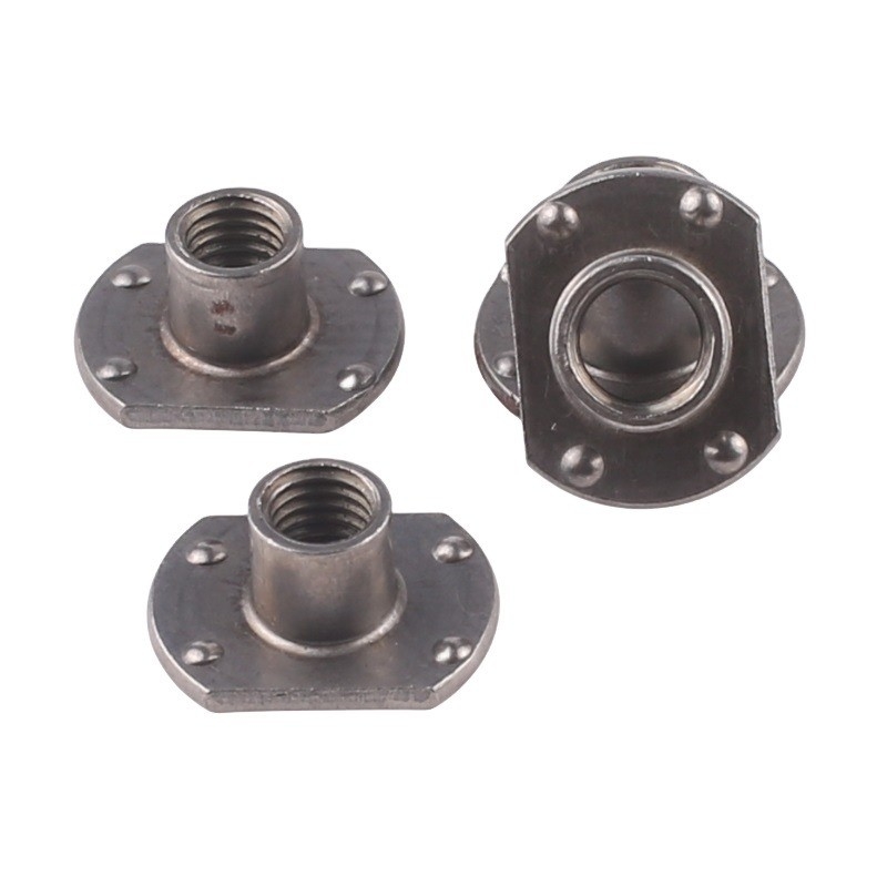 Stainless Steel Performance T Weld Nut for M3 M4 M5 M6 M8 M10 M12 Metric Measurement System and More