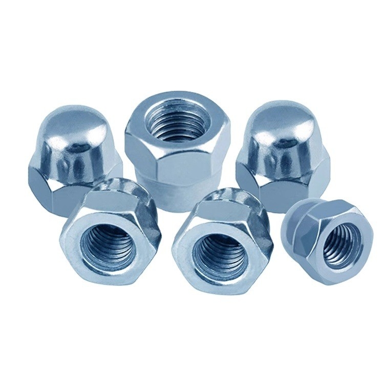 DIN1587 Stainless Steel 304 M3 M4 M5 M6 M8 M10 M12 M14 M16 M18 M20 M24 Acorn Nut Hex Domed Cap Nut JIS Standard Polished