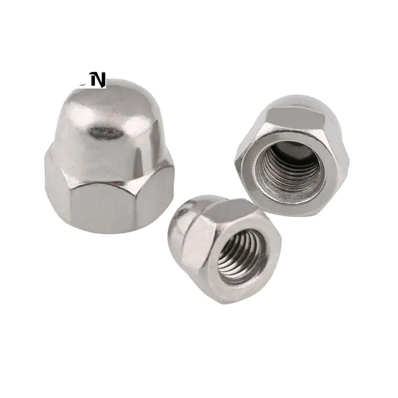 Metric Measurement System Oil Gas Industry SS 316 Dome Nut M3 M4 M5 M6 M8 for Heavy-Duty Applications