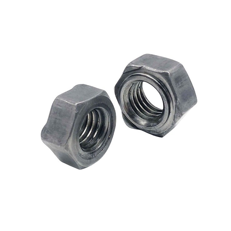 Nickel Plated Finish DIN929 Hex Weld Nuts M3-M16 for Heavy Industry Stainless Steel 304/316 GB Standard Alloy Steel