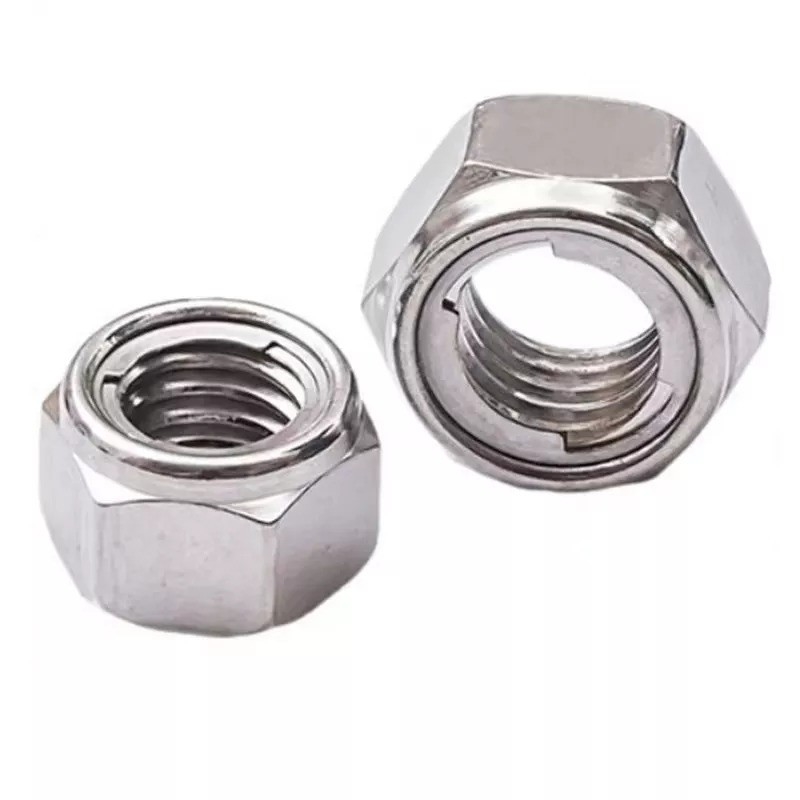Retail Industry Carbon Steel All Metal Hex Self Locking Nut Insert Lock Nut for GB Galvanized DIN980M DIN980V Grade 6 8 10