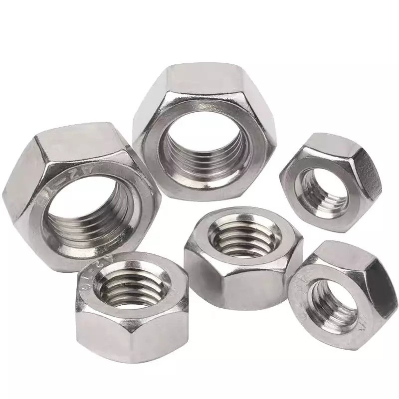 ANSI Standard ZINC PLATED Finish All Sizes m1.6 m2 m2.5 m3 m4 m5 m6 m8 m10 m12 m14 m16 m20 DIN 934 DIN 439 Stainless Steel Hex Thin Nut