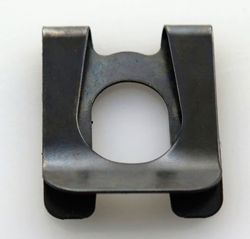 65 Manganese Steel Shaft DK Type Elastic Retaining Clip with Wedge Style and High Elasticity ANSI/ASME Standard in ZINC Finish