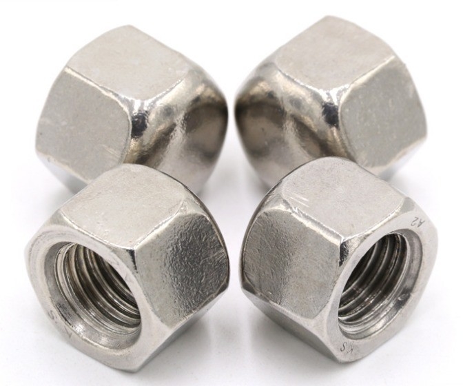 Metric Measurement System A2-70 Stainless Steel SS304 Hex Cap Nut for Water Treatment Efficiency using Durable Alloy Steel