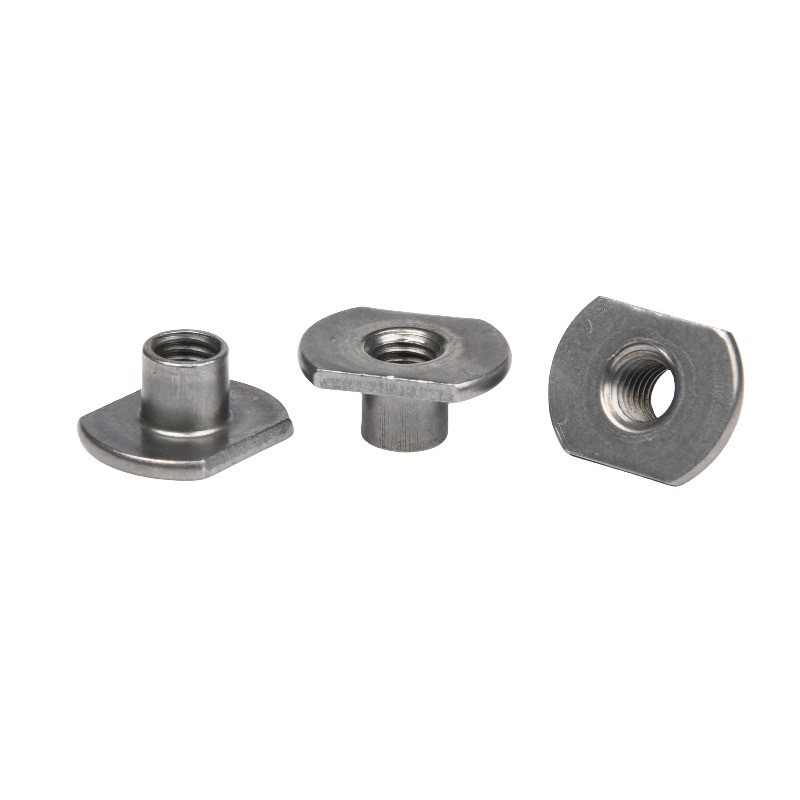High Strength Carbon Steel T Weld Nut for M3 M4 M5 M6 M8 M10 M12 1/4 3/8 5/16 Connection in Imperial Measurement System