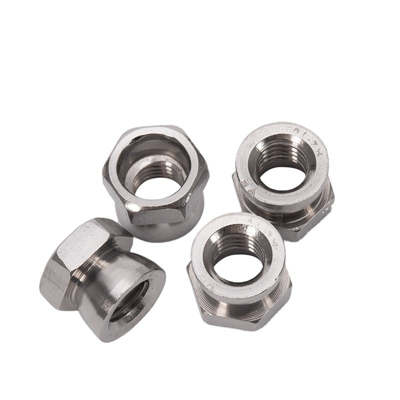 Chrome Plated M6 M8 M10 Stainless Steel Security Nuts 8mm-50mm Lengths for Bolt Protection and Metric Measurement System